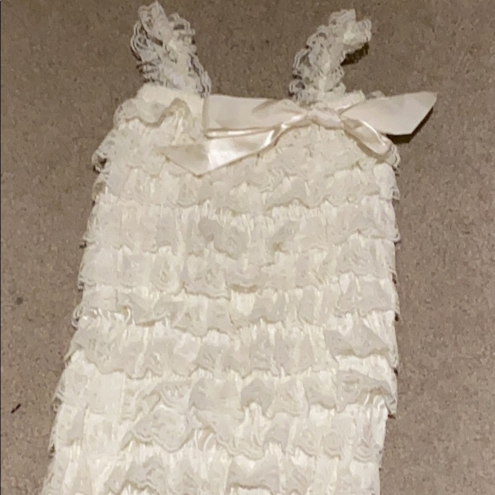 Baby girl vintage romper